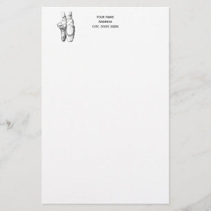 Balletvoeten op Punt #1 Briefpapier