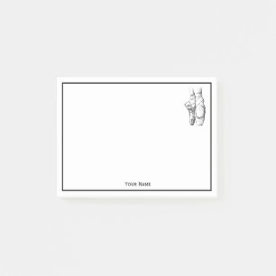 Balletvoeten op Punt #1 Post-it® Notes