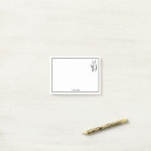 Balletvoeten op Punt #1 Post-it® Notes (Op bureau)