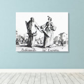 Balli de Sfessania, c.1622 2 Canvas Afdruk (Insitu (Houten vloer))