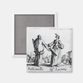 Balli de Sfessania, c.1622 2 Magneet (Voorkant / Achterkant)