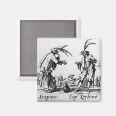 Balli de Sfessania, c.1622 2 Magneet (Voorkant / Achterkant)