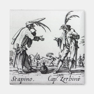 Balli de Sfessania, c.1622 2 Magneet