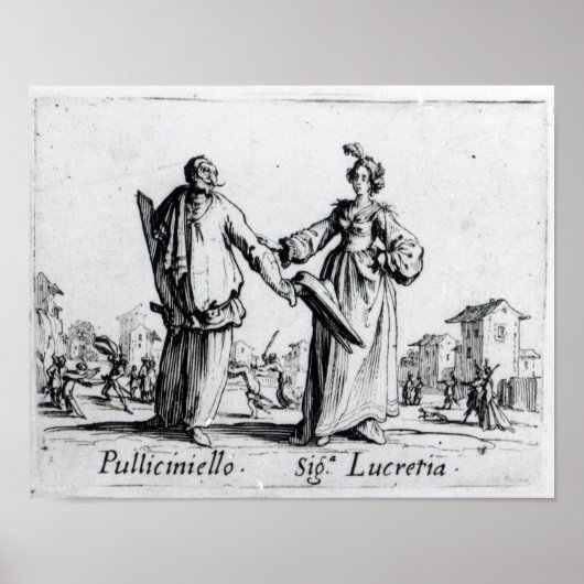 Balli de Sfessania, c.1622 2 Poster (Voorkant)