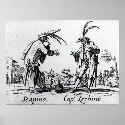 Balli de Sfessania, c.1622 2 Poster (Voorkant)