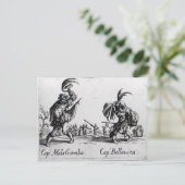 Balli de Sfessania, c.1622 Briefkaart (Staand voorkant)