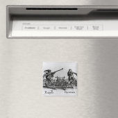 Balli de Sfessania, c.1622 Magneet (Insitu (Vaatwasser))