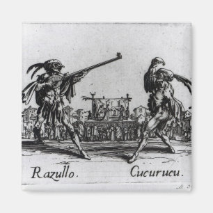 Balli de Sfessania, c.1622 Magneet