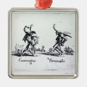 Balli de Sfessania, c.1622 Metalen Ornament