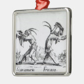 Balli de Sfessania, c.1622 Metalen Ornament (Links)