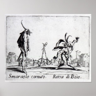 Balli de Sfessania, c.1622 Poster