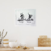 Balli de Sfessania, c.1622 Poster (Keuken)