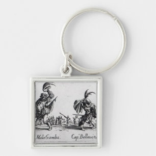 Balli de Sfessania, c.1622 Sleutelhanger