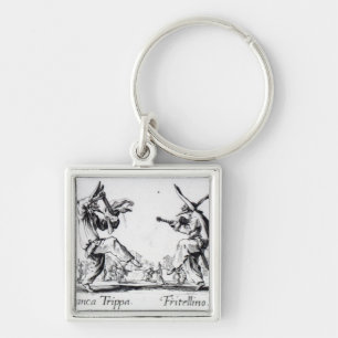 Balli de Sfessania, c.1622 Sleutelhanger