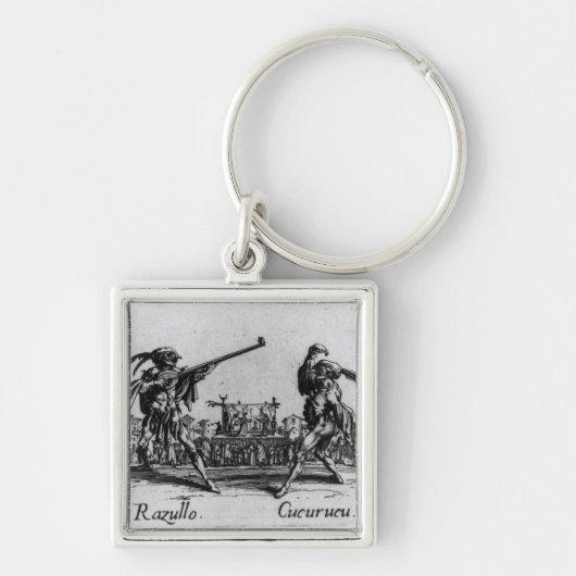 Balli de Sfessania, c.1622 Sleutelhanger (Voorkant)