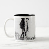 Balli de Sfessania, c.1622 Tweekleurige Koffiemok (Links)