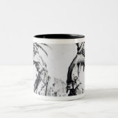 Balli de Sfessania, c.1622 Tweekleurige Koffiemok (Center)