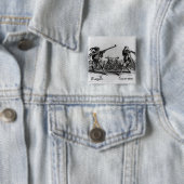 Balli de Sfessania, c.1622 Vierkante Button 5,1 Cm (In situ)