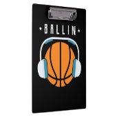 Ballin Basketball Art Klembord (Rechts)