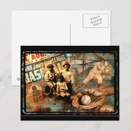 Ballin' Blak  briefkaart (Voorkant / Achterkant)