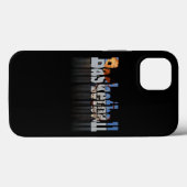 Ballin' Letters: de kunst van het basketbal Case-Mate iPhone Case (Achterkant (horizontaal))