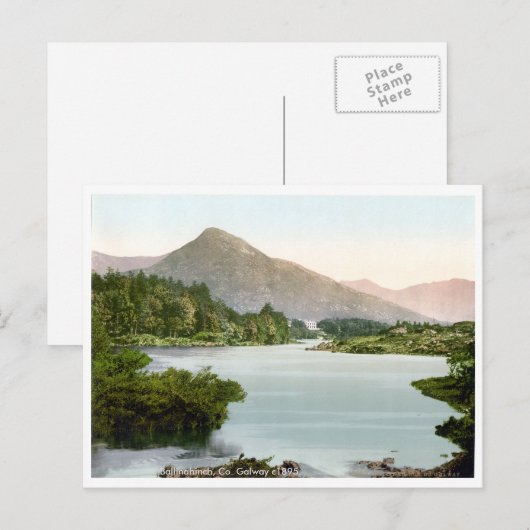  Ballinahinch Co. Galway Ireland c1895 Briefkaart (Voorkant / Achterkant)