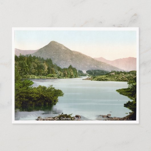  Ballinahinch Co. Galway Ireland c1895 Briefkaart (Voorkant)