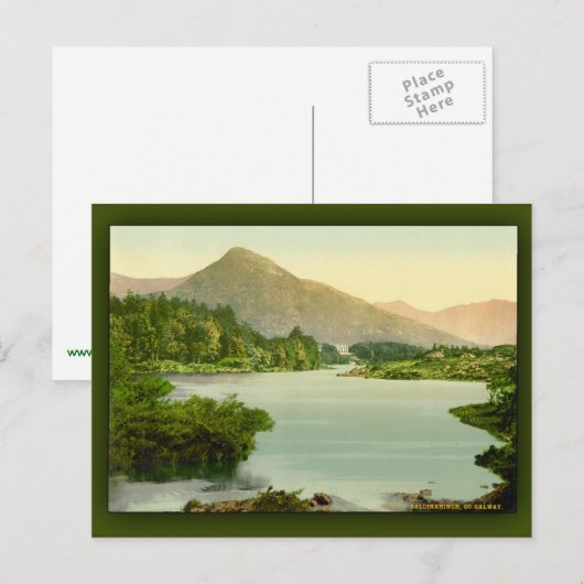 Ballinahinch. County Galway, Ierland Briefkaart (Voorkant / Achterkant)