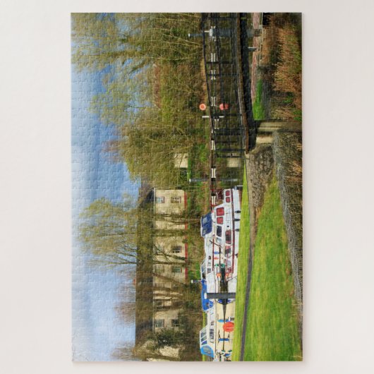 Ballinasloe, Co. Galway, Ierland. Legpuzzel (Verticaal)