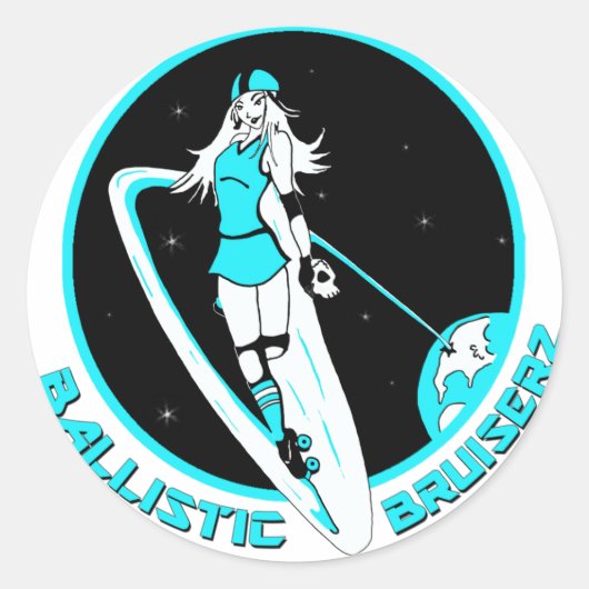 Ballistic Bruiserz Stickers (Voorkant)