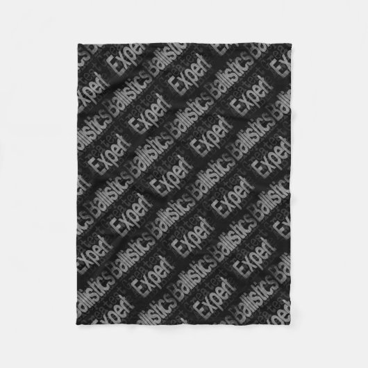 Ballistics Expert Extraordinaire Fleece Deken (Voorkant)
