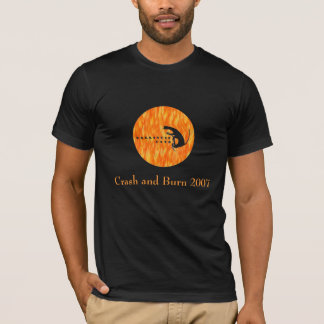 Ballistische Katten, Crash en Burn 2007 T-shirt