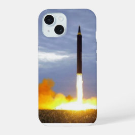 ballistische middellangeafstandsraket iPhone 15 case