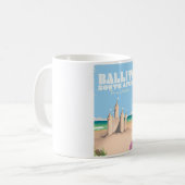 Ballito Zuid-Afrika - strandreisposter Koffiemok (Voorkant links)