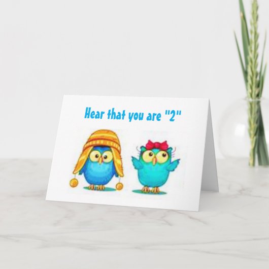 BALLOENS BINNEN EN WIL OOK VOOR DE TWEEDE DAG! FEESTDAGEN KAART (Voorkant)