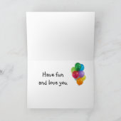 BALLOENS BINNEN EN WIL TE GEDURENDE DE VIERDE TWEE FEESTDAGEN KAART (Binnen)