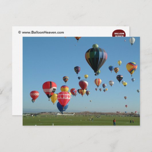 Balloing Briefkaart (Voorkant / Achterkant)