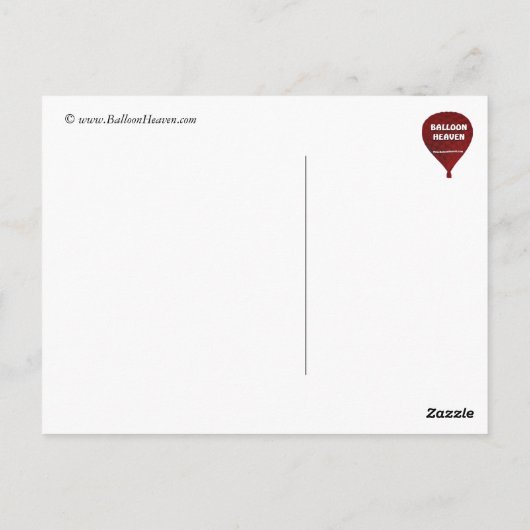 Balloing Briefkaart (Achterkant)