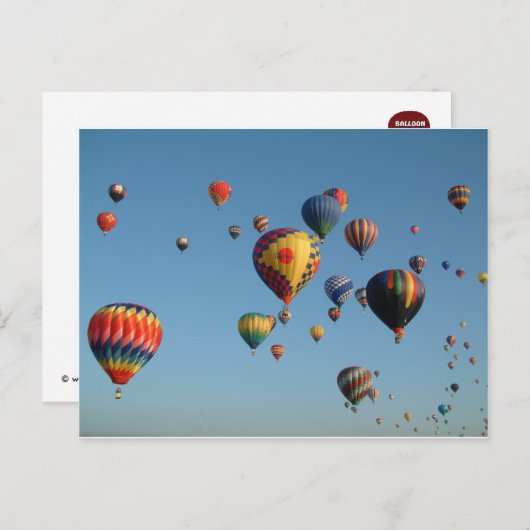 Balloing Briefkaart (Voorkant / Achterkant)