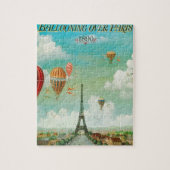Balloing over Parijs Legpuzzel (Verticaal)