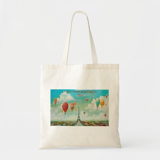 Balloing over Parijs Tote Bag (Voorkant)