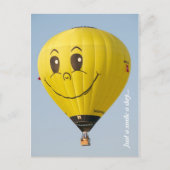 Balloing Smile Briefkaart (Voorkant)