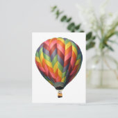 ballon2 briefkaart (Staand voorkant)