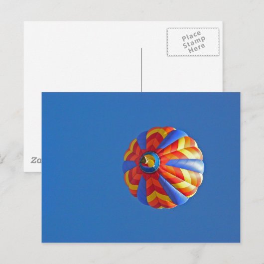 ballon 3 briefkaart (Voorkant / Achterkant)