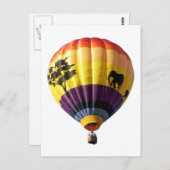 ballon 7 briefkaart (Voorkant / Achterkant)