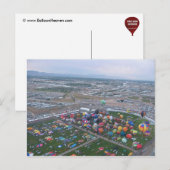 Ballon ABQ-2005-1 Briefkaart (Voorkant / Achterkant)