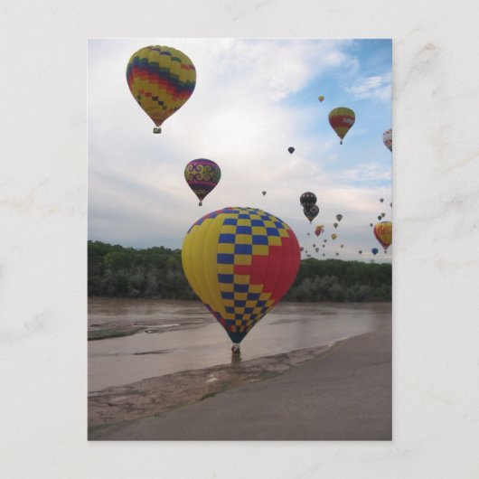 Ballon ABQ-2005-2 Briefkaart (Voorkant)