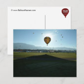 Ballon ABQ-2005-4 Briefkaart (Voorkant / Achterkant)