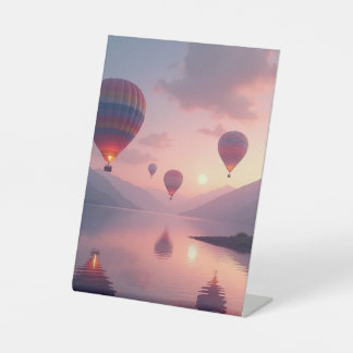 Ballon Adventure Dreams Reclamebord Met Voetstuk