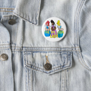 Ballon Animal Artist Lady Button